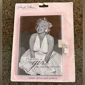 ✨Marilyn Monroe Diary with Lock & Keys✨